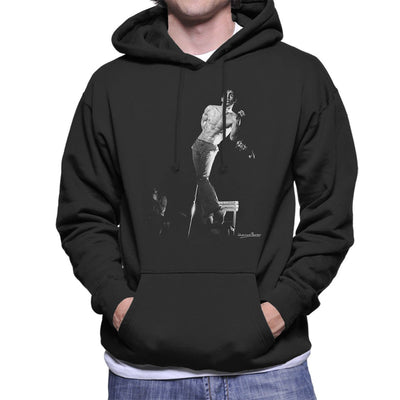 Iggy Pop Manchester Apollo 1977 Men's Hooded Sweatshirt - FotoGrafica