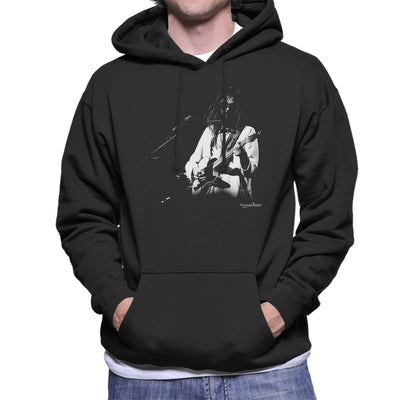 Neil Young Manchester Palace 1973 Men's Hooded Sweatshirt - FotoGrafica