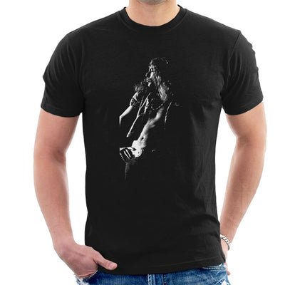 Led Zeppelin Robert Plant Cardiff Capitol Theatre 1972 Men's T-Shirt - FotoGrafica