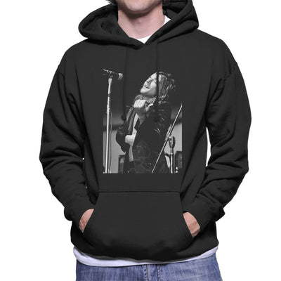 Faces Rod Stewart Southern Illinois University 1971 Men's Hooded Sweatshirt - FotoGrafica