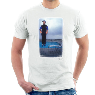 Elton John Jump White Men's T-Shirt - FotoGrafica