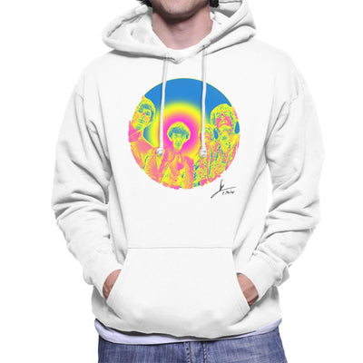 Pink Floyd Ruskin Park Shoot Infrared 1967 Black Men's Hooded Sweatshirt - FotoGrafica