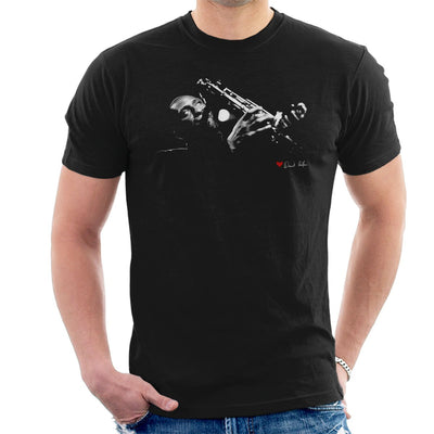 Sonny Rollins Playing Saxophone Reading 1967 Men's T-Shirt - FotoGrafica