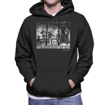 The Beatles Ready Steady Go London 1964 Men's Hooded Sweatshirt - FotoGrafica