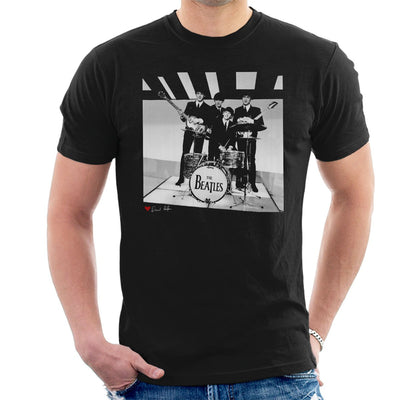 The Beatles Thank Your Lucky Stars Birmingham 1963 Men's T-Shirt - FotoGrafica