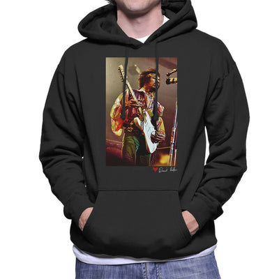 Jimi Hendrix At The Royal Albert Hall 1969 Men's Hooded Sweatshirt - FotoGrafica