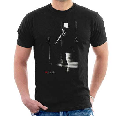 John Coltrane On The Soprano Sax Men's T-Shirt - FotoGrafica