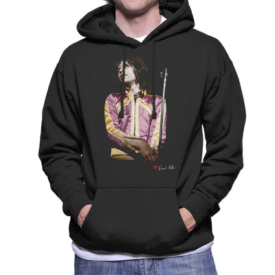 Mick Jagger On Stage Loud Jacket Men's Hooded Sweatshirt - FotoGrafica