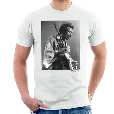 Jimi Hendrix At The Royal Albert Hall 1969 Alt White T-Shirt