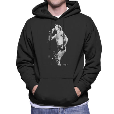 ACDC Bon Scott Men's Hooded Sweatshirt - FotoGrafica