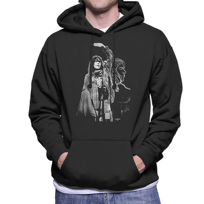 Neil Young On Stage Men's Hooded Sweatshirt - FotoGrafica