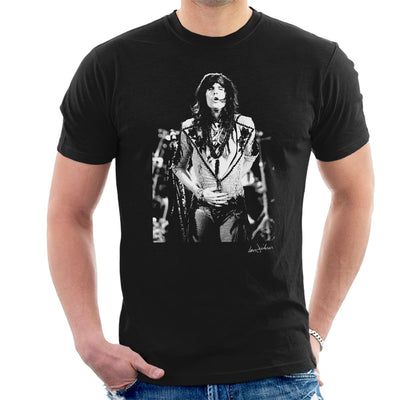 Aerosmith Steven Tyler 1989 Men's T-Shirt - FotoGrafica