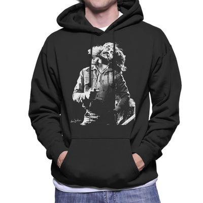 Ian Gillan Of Deep Purple 1973 Men's Hooded Sweatshirt - FotoGrafica