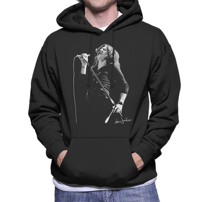 David Coverdale Of Deep Purple 1973 Men's Hooded Sweatshirt - FotoGrafica