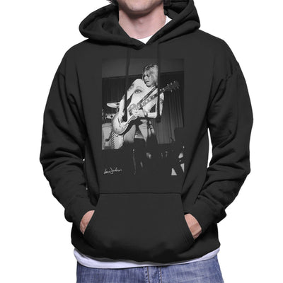 Mick Ronson Of The Hunter Ronson Band In Bristol 1975 Men's Hooded Sweatshirt - FotoGrafica