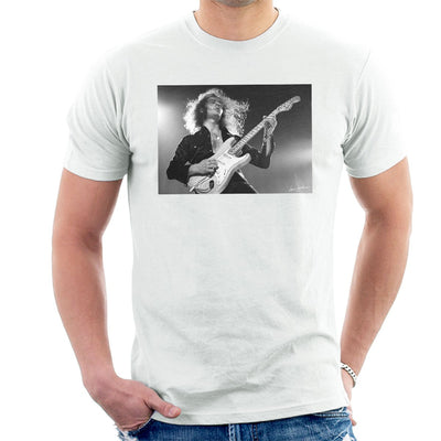 Ritchie Blackmore With Deep Purple 1973 Men's T-Shirt - FotoGrafica