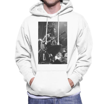 Bob Marley On Stage At Birmingham Odeon 1975 Hooded Sweatshirt