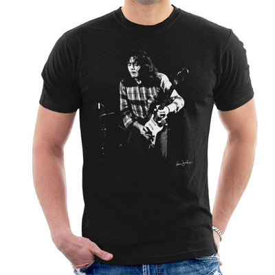 Rory Gallagher Live In London 1973 Men's T-Shirt - FotoGrafica