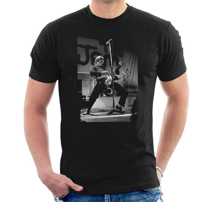 Paul Weller Rocking Out With The Jam 1977 Men's T-Shirt - FotoGrafica