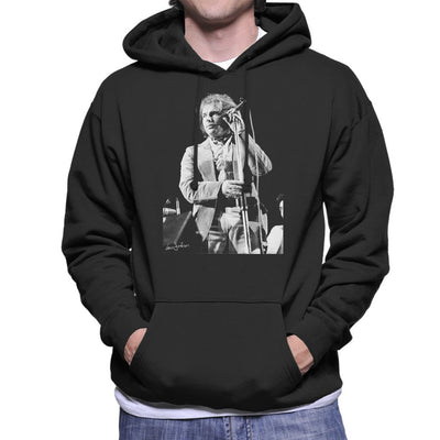 Van Morrison Live Shot 1973 Men's Hooded Sweatshirt - FotoGrafica