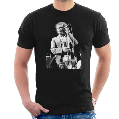 Van Morrison Live Shot 1973 Men's T-Shirt - FotoGrafica