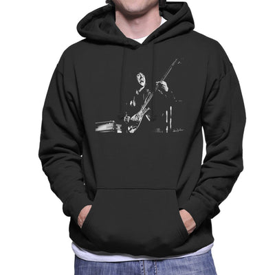 Thin Lizzy Phil Lynott 1976 Men's Hooded Sweatshirt - FotoGrafica