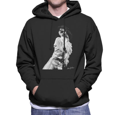 Uriah Heep David Byron 1973 Men's Hooded Sweatshirt - FotoGrafica