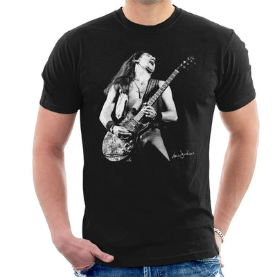 Uriah Heep Mick Box 1973 Men's T-Shirt - FotoGrafica