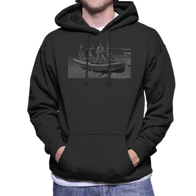 X Ray Spex Beach Photo Shoot 1977 Men's Hooded Sweatshirt - FotoGrafica