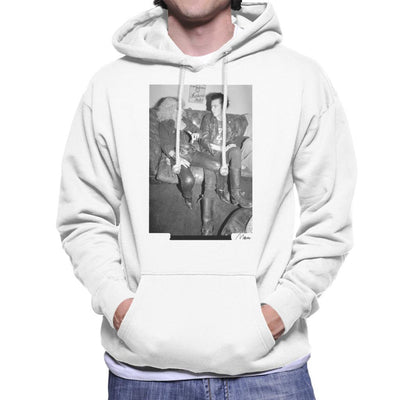 Sid Vicious And Nancy Spungen Hanging Out London 1978 Men's Hooded Sweatshirt - FotoGrafica